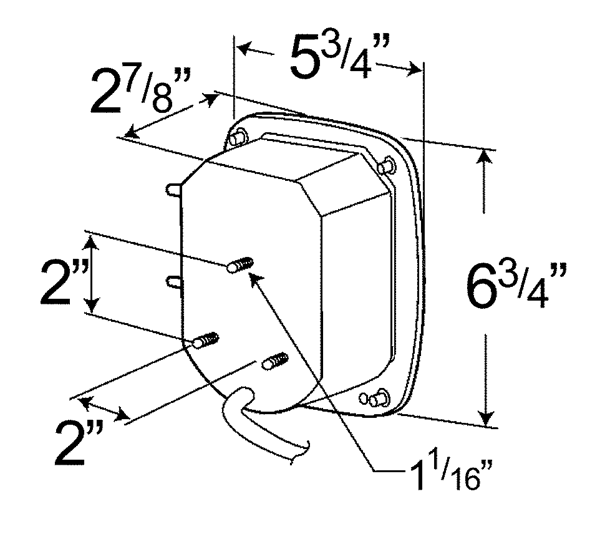 Grote Hi Count LED Stop Tail Turn Lights G5082 - image 1 of 1