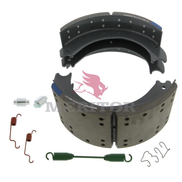 Meritor Brake Shoe Service Brake Shoe And Lining Kit KMG24709ES2 ...