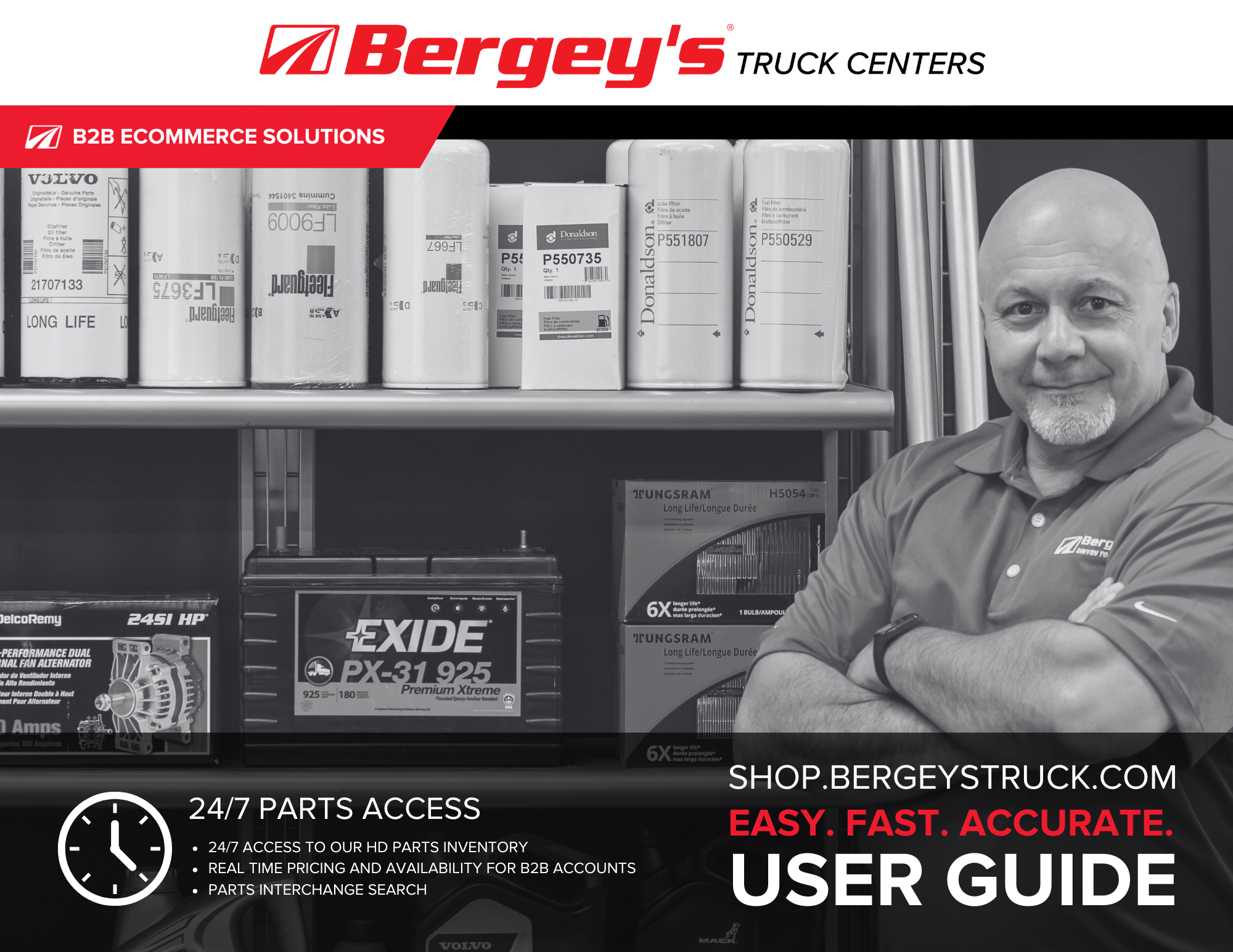 shop.bergeystruck.com B2B User Guide Cover